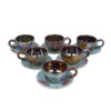 Persian Teacup Set with Saucer - Vida Ceramic Design