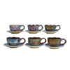 Persian Teacup Set with Saucer - Vida Ceramic Design