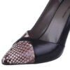 Women's Leather High Heels Shoes Model Helen