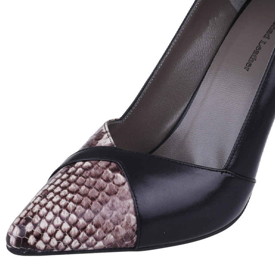 Women’s Leather High Heels Shoes Model Helen