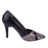 Women's Leather High Heels Shoes Model Helen