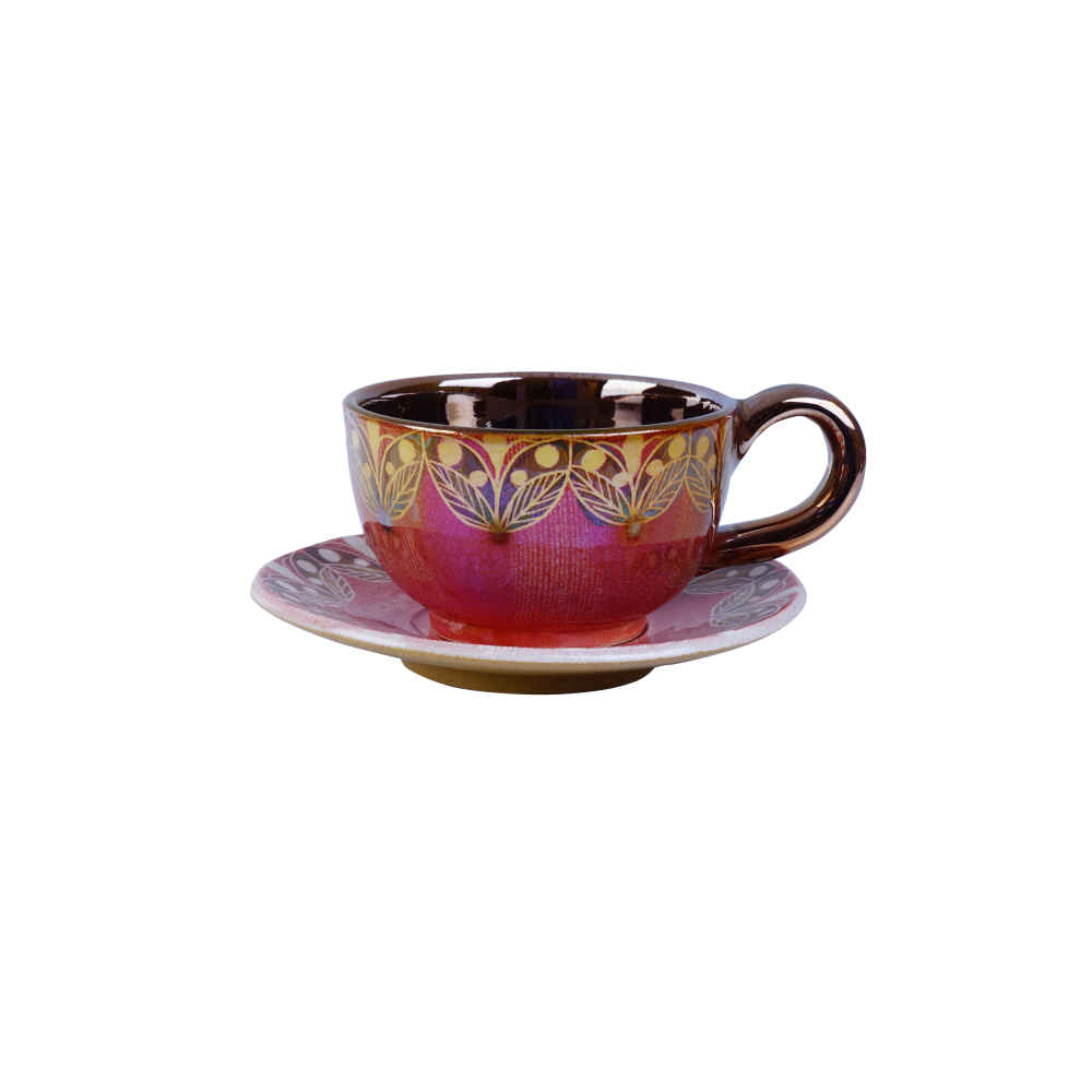 Persian Teacup Set with Saucer – Dream Ceramic Design
