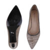 Women's Leather High Heels Shoes Model Tiana