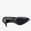 Women's Leather High Heels Shoes Model Tina