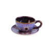 Persian Teacup Set with Saucer - Soshia Ceramic Design