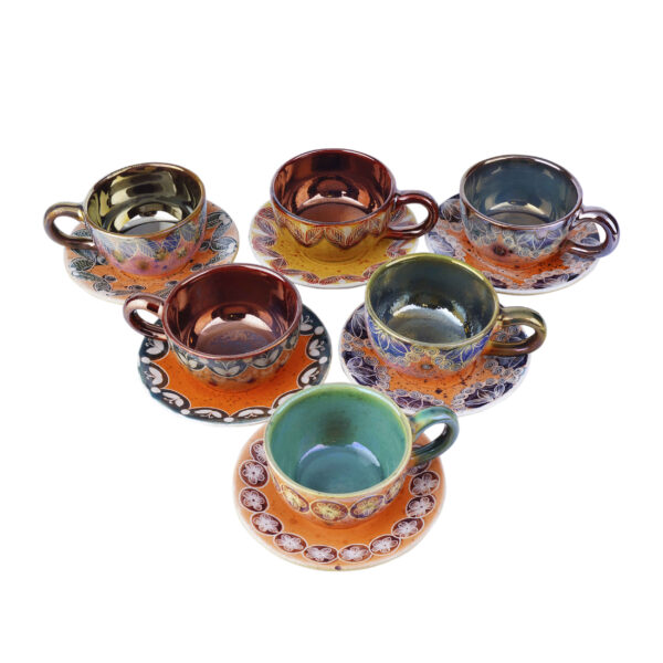 Persian Teacup Set with Saucer - Behnoosh Ceramic Design