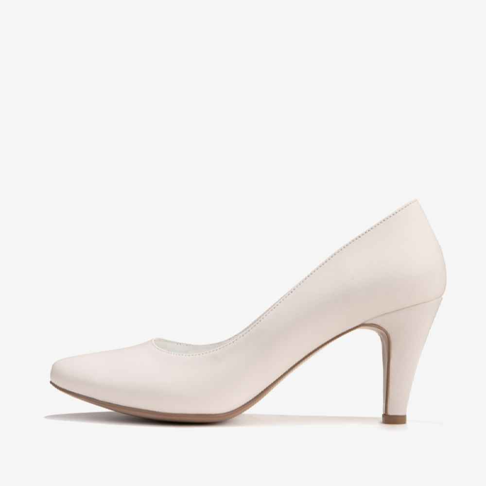 Women's Leather High Heels Shoes Model Sepid