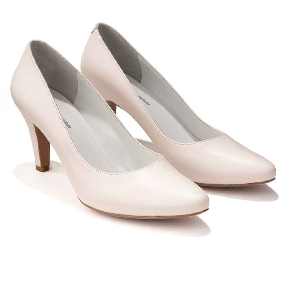 Women’s Leather High Heels Shoes Model Sepid