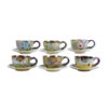 Persian Teacup Set with Saucer - Mitra Ceramic Design