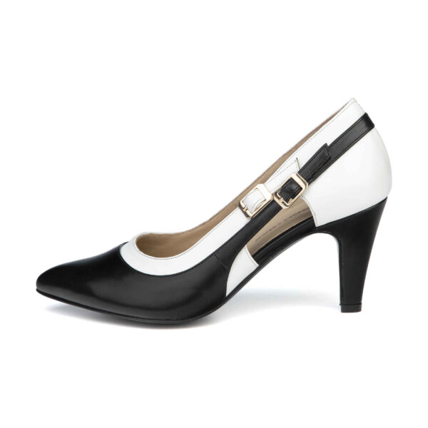 Women's Leather High Heels Shoes Model Elsa