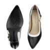 Women's Leather High Heels Shoes Model Elsa