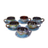 Persian Teacup Set with Saucer - Yasamin Ceramic Design