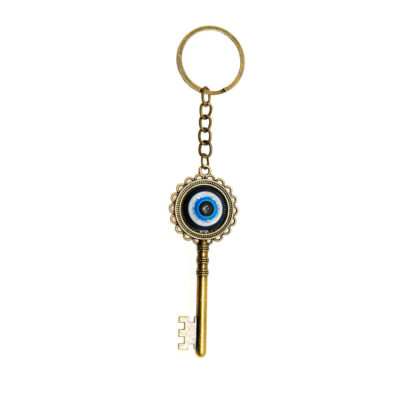 Blue Evil Eye Keychain – Key Model