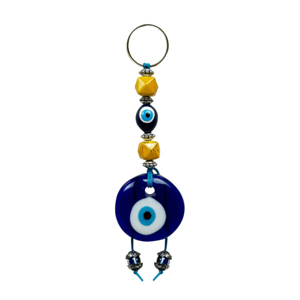 Blue Evil Eye Keychain - Mohrei Model