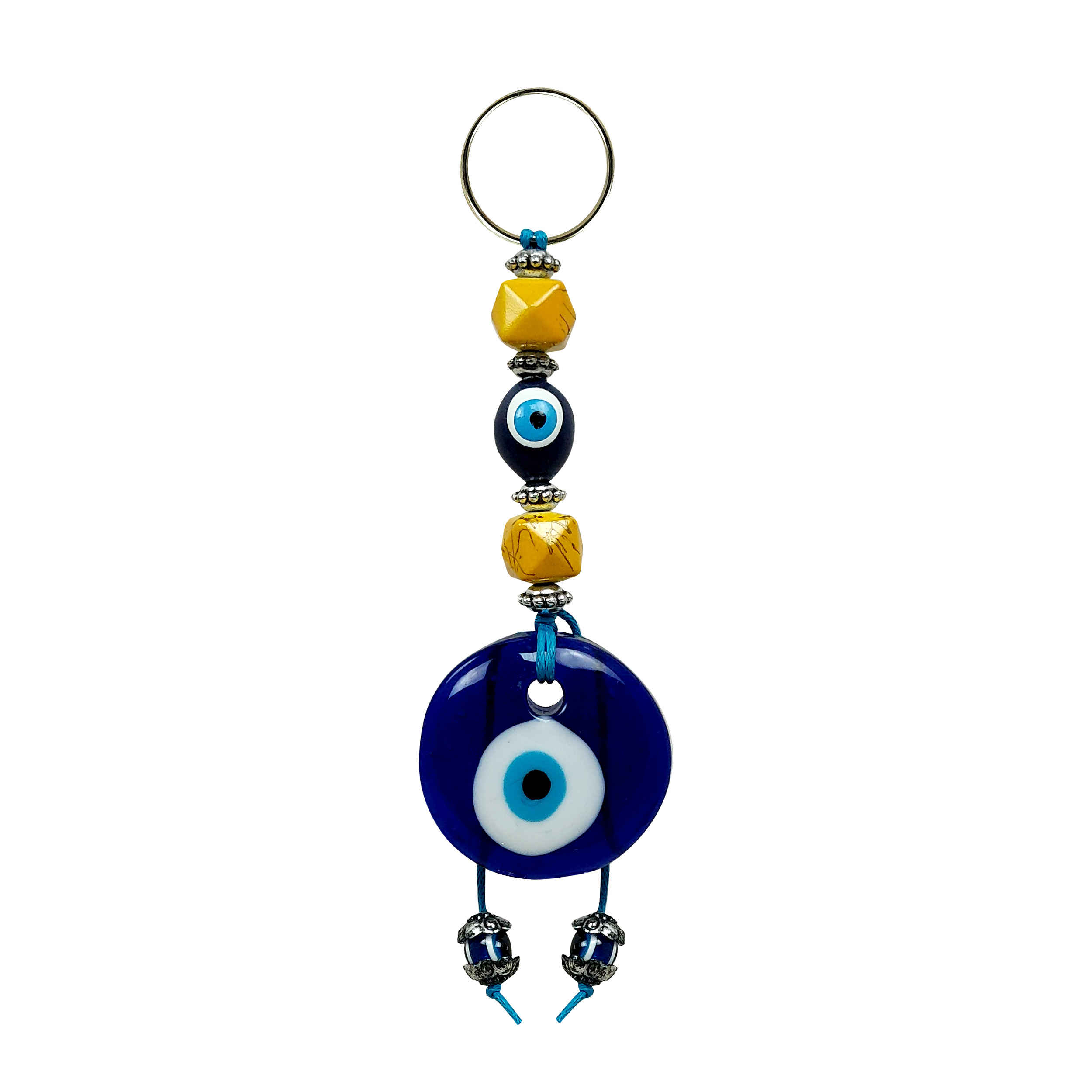 Blue Evil Eye Keychain - Mohrei Model