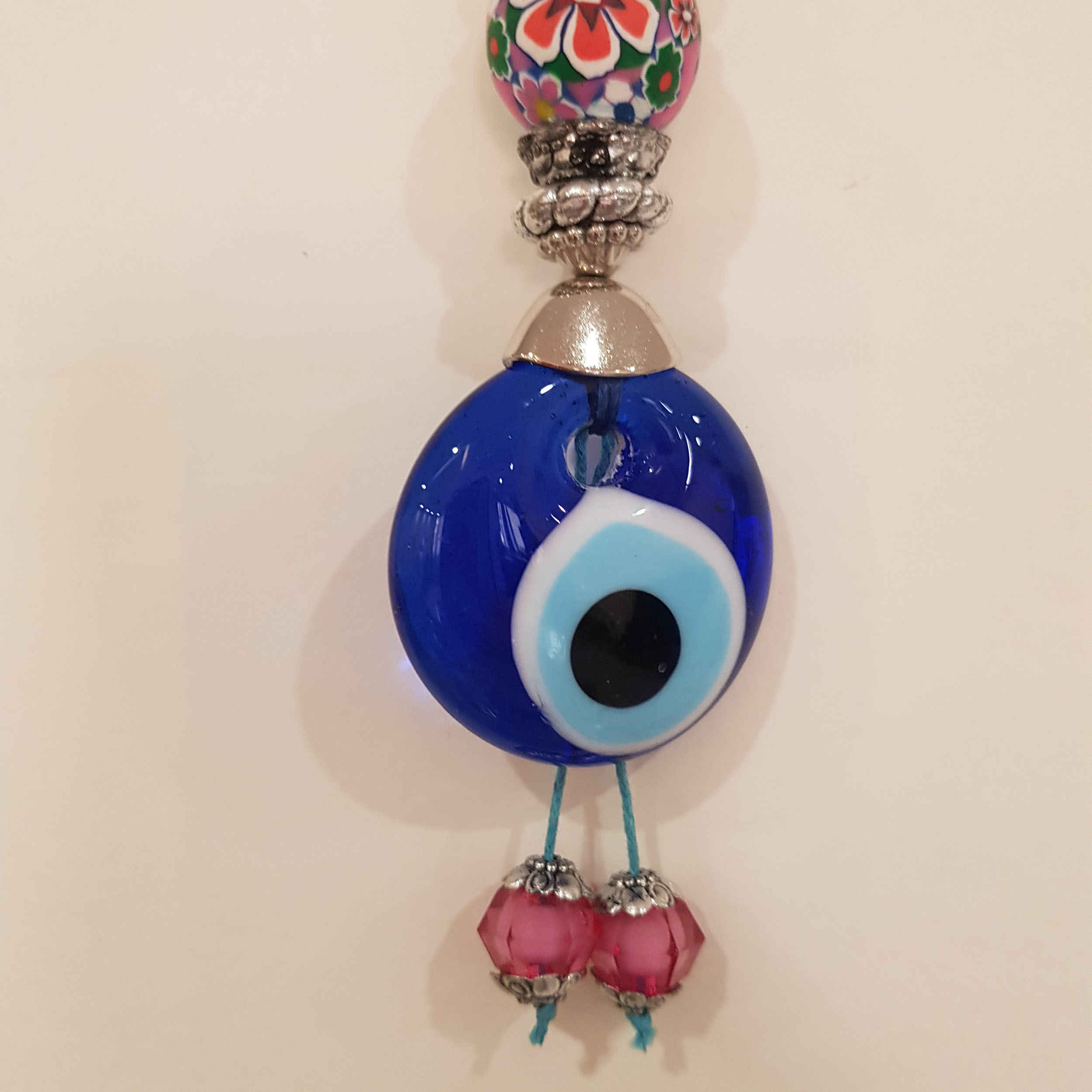 Blue Evil Eye Keychain – Toopi Model
