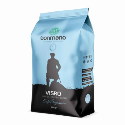 Bonmano Fresh Roasted Whole Coffee Beans Model Visro 1000 gr