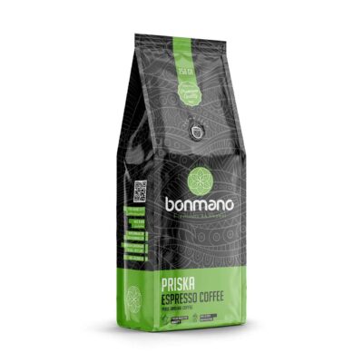 Bonmano Pure Ground Espresso Coffee Model Priska 250 gr