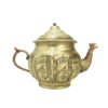 Persian Brass Samovar Decorative Coal Tea Maker with Achaemenid Design 5-Liter