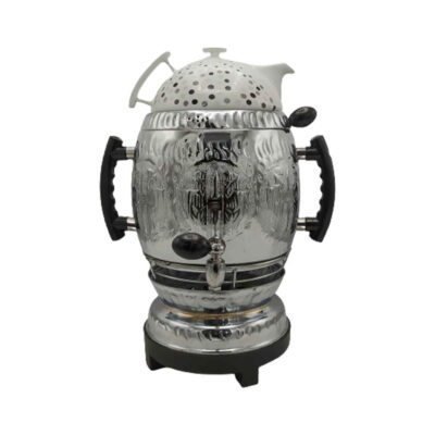 Gas Samovar Tea Maker with Teapot Model Simin 6-Liter