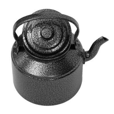 Cauldron Campfire Cooking Tripod with Pan & Kettle – 3-Piece Model for Camping