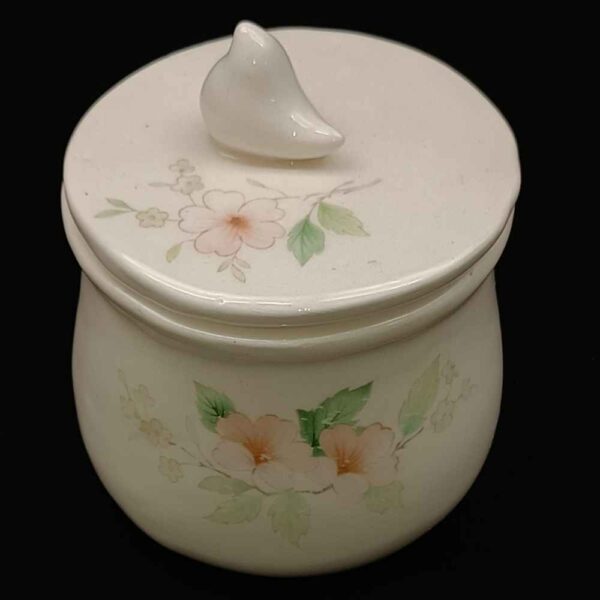Ceramic Storage Jar - Stylish Storage for Coffee, Tea, & More, Birds & Flower