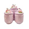 Ceramic Storage Jar - Stylish Storage for Coffee, Tea, & More ‌(Set of 3)