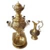 Persian Brass Samovar Decorative Charcoal Tea Maker 6-Liter