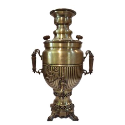 Persian Brass Samovar Decorative Coal Tea Maker 5.5-Liter