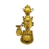 Persian Brass Samovar Decorative Coal Tea Maker 1-Liter