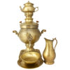Persian Brass Samovar Decorative Charcoal Tea Maker 4.5-Liter