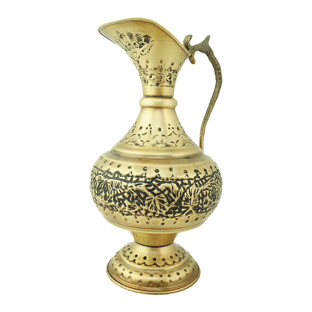 Persian Brass Samovar Decorative Charcoal Tea Maker Handcrafted