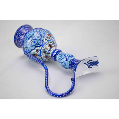 Decorative Pitcher Handcrafted With Persian Minakari Enamel Derakhshan