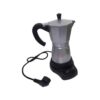 Electric Moka Pot Coffee Percolator - 6 Cup Capacity