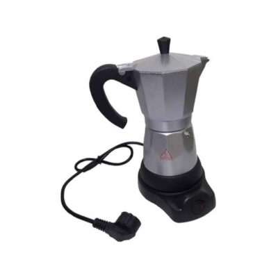 Electric Moka Pot Coffee Percolator – 6 Cup Capacity