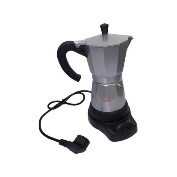 Electric Moka Pot Coffee Percolator - 6 Cup Capacity