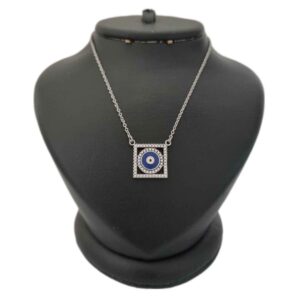 Evil Eye 925 Silver Necklace Model Square