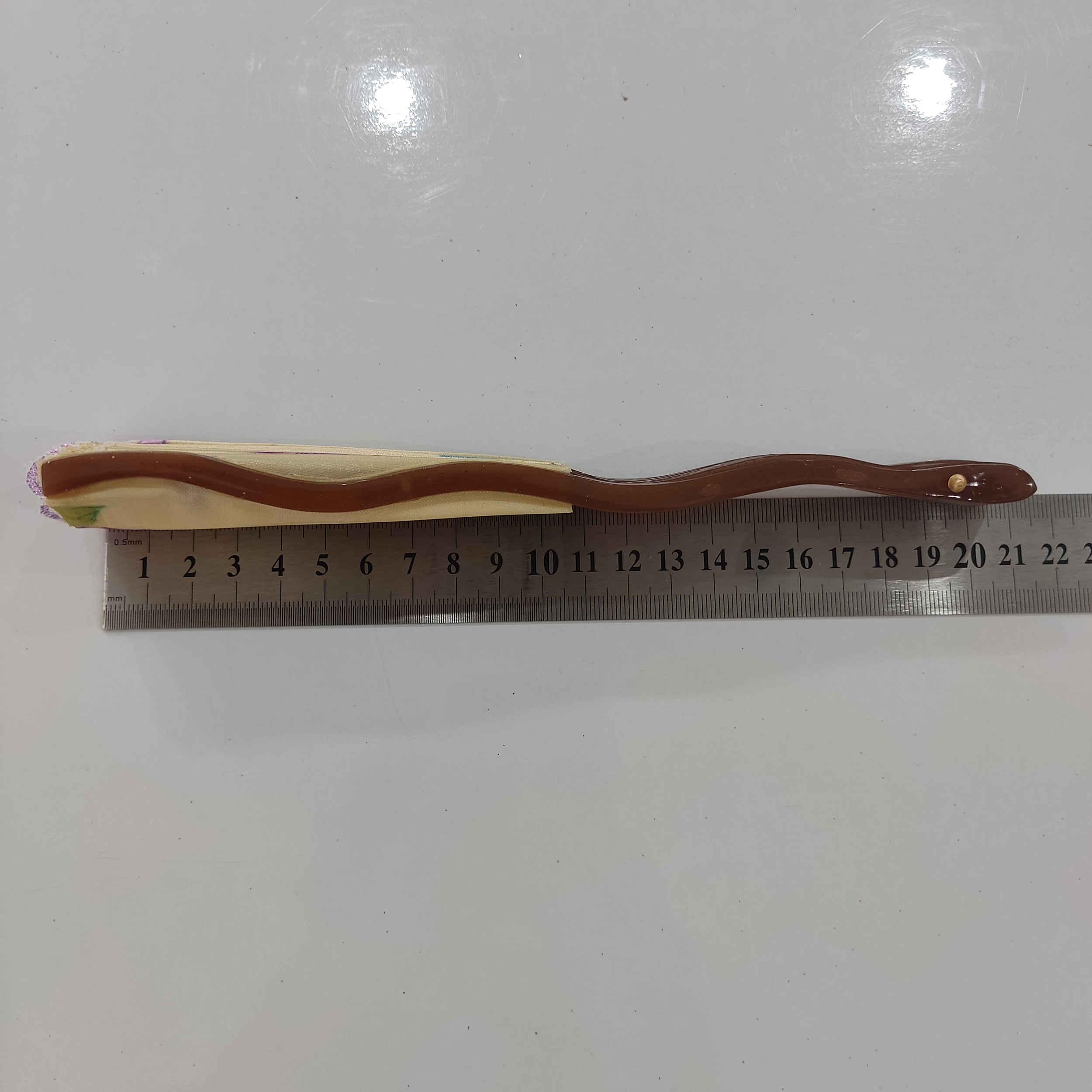 Compact Folding Hand Fan – Foldable Floral Design, Kiana Model