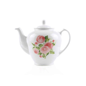 Floral Porcelain Teapot Model Elena