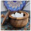Handcrafted Wooden Sugar Bowl with Lid - Rustic Style Elahe