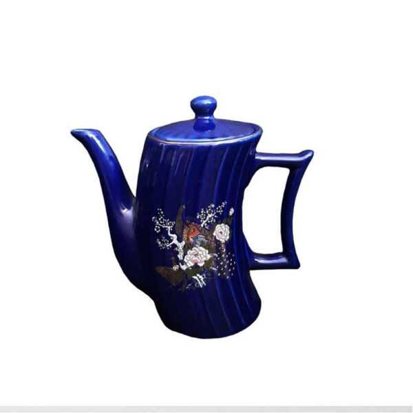 Handcrafted Pottery Pitcher Blue Artistic Tavoos