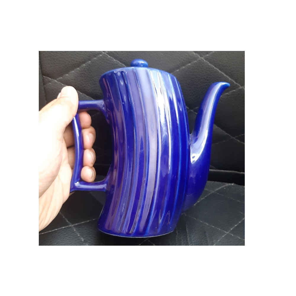 Handcrafted Pottery Pitcher Blue Artistic Tavoos