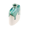 Bud Pottery Vase Handcrafted & Decorative with Drip Glaze Design Katrin Model