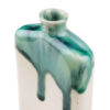 Bud Pottery Vase Handcrafted & Decorative with Drip Glaze Design Katrin Model