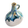 Handcrafted Decorative Pottery Vase with Drip Glaze Design Leila