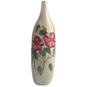 Handmade Pottery Bud Vase Model Naghashi