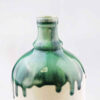 Handcrafted Decorative Pottery Vase with Drip Glaze Design Sanaei