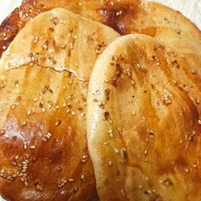 Persian Dried Bread – Clay Oven-Baked Dried Bread with Sesame