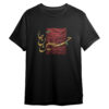 Islamic T-Shirt For Muslim Black Hussain Jan Calligraphy