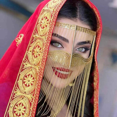 Persian Wedding Dress – Arabic Style with Lace Sleeve, Chic & Lux